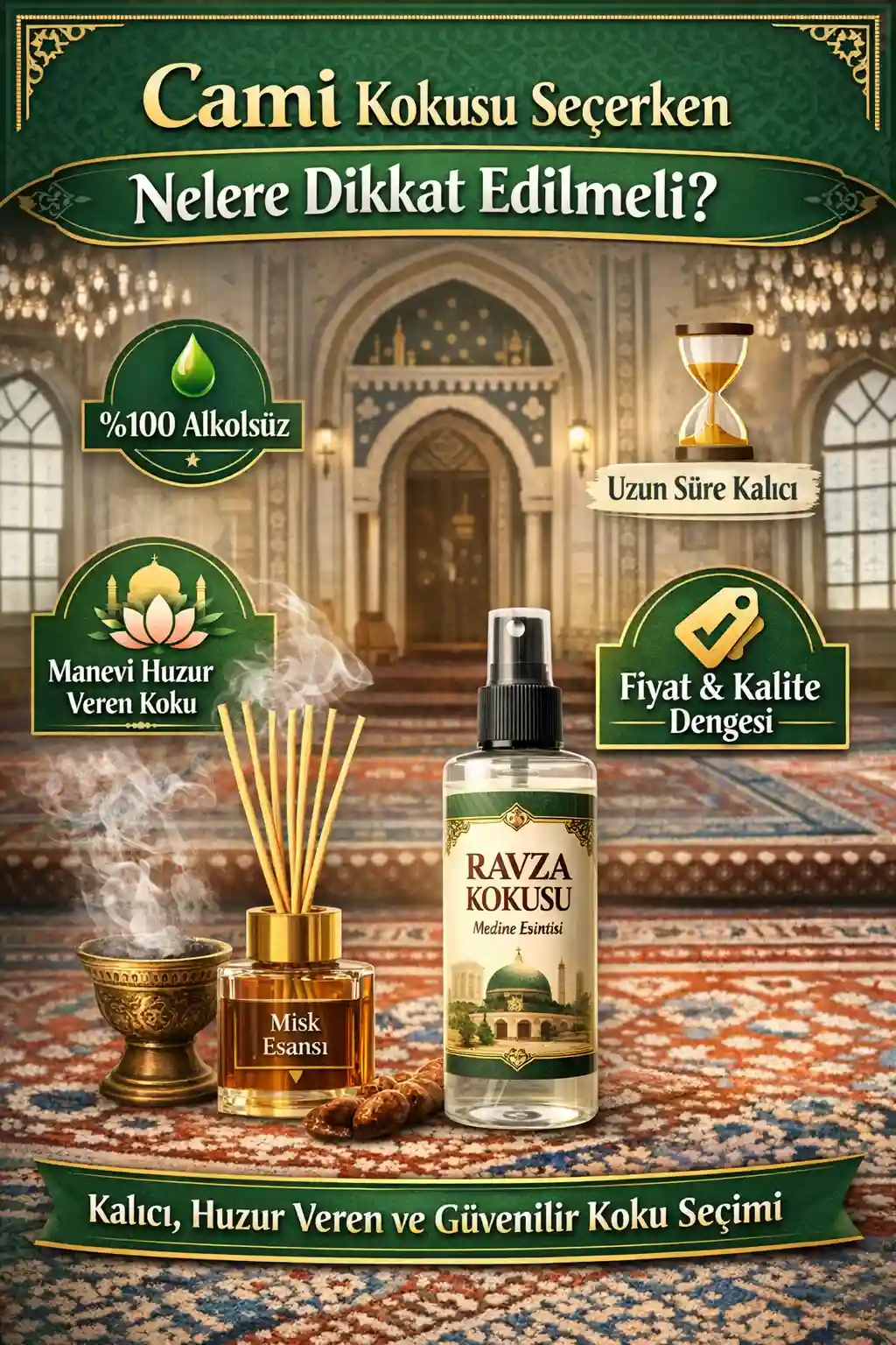 Cami Kokusu Seçerken Nelere Dikkat Edilmeli? | En Doğru Seçim Rehberi