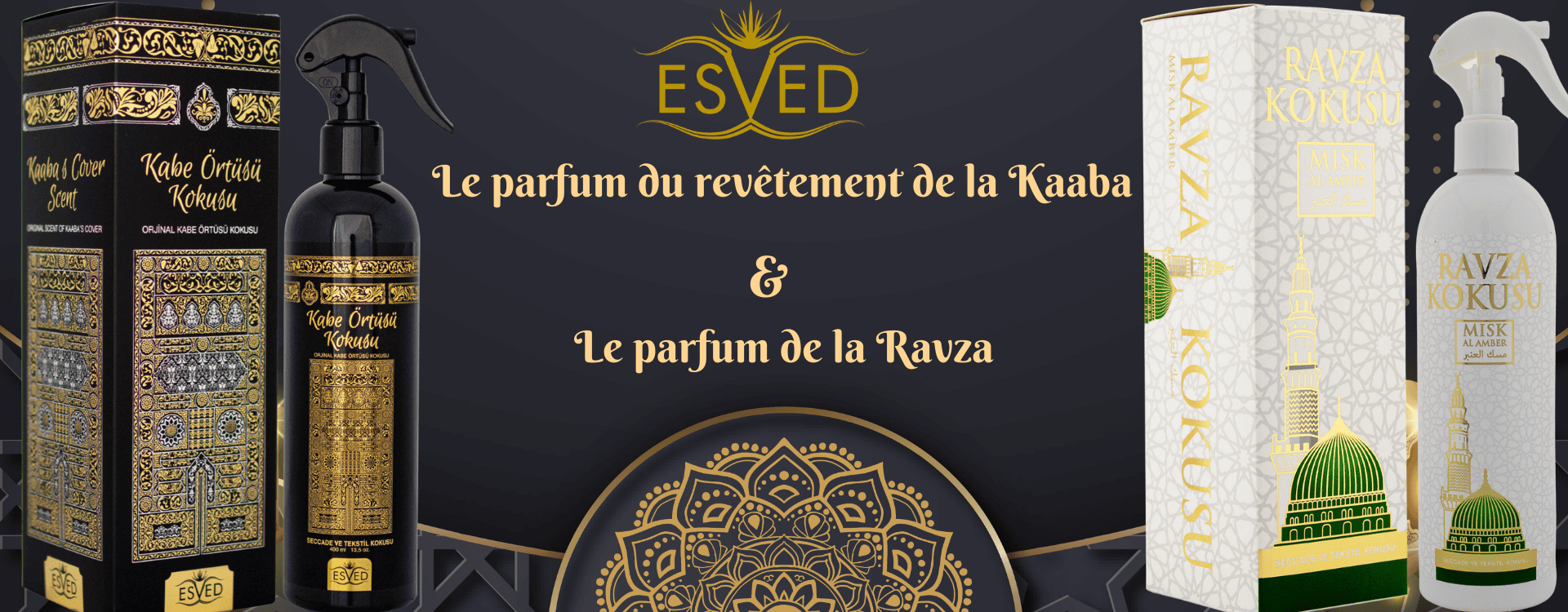 Spray de parfum Kaba Örtüsü 400 Ml.