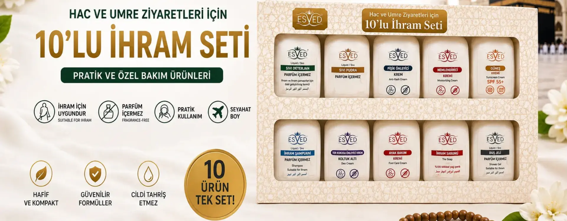 Esved 10 lu ihram seti