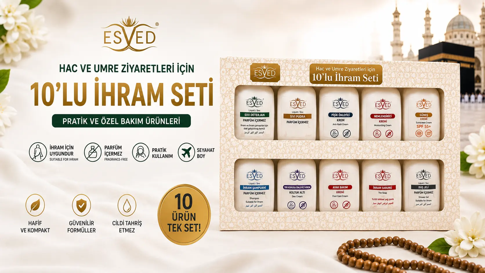 Esved 10 lu ihram seti