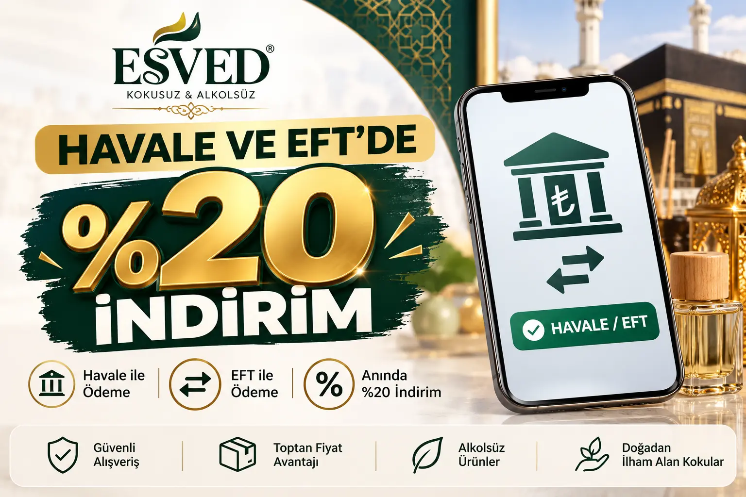 havale eft indirimi