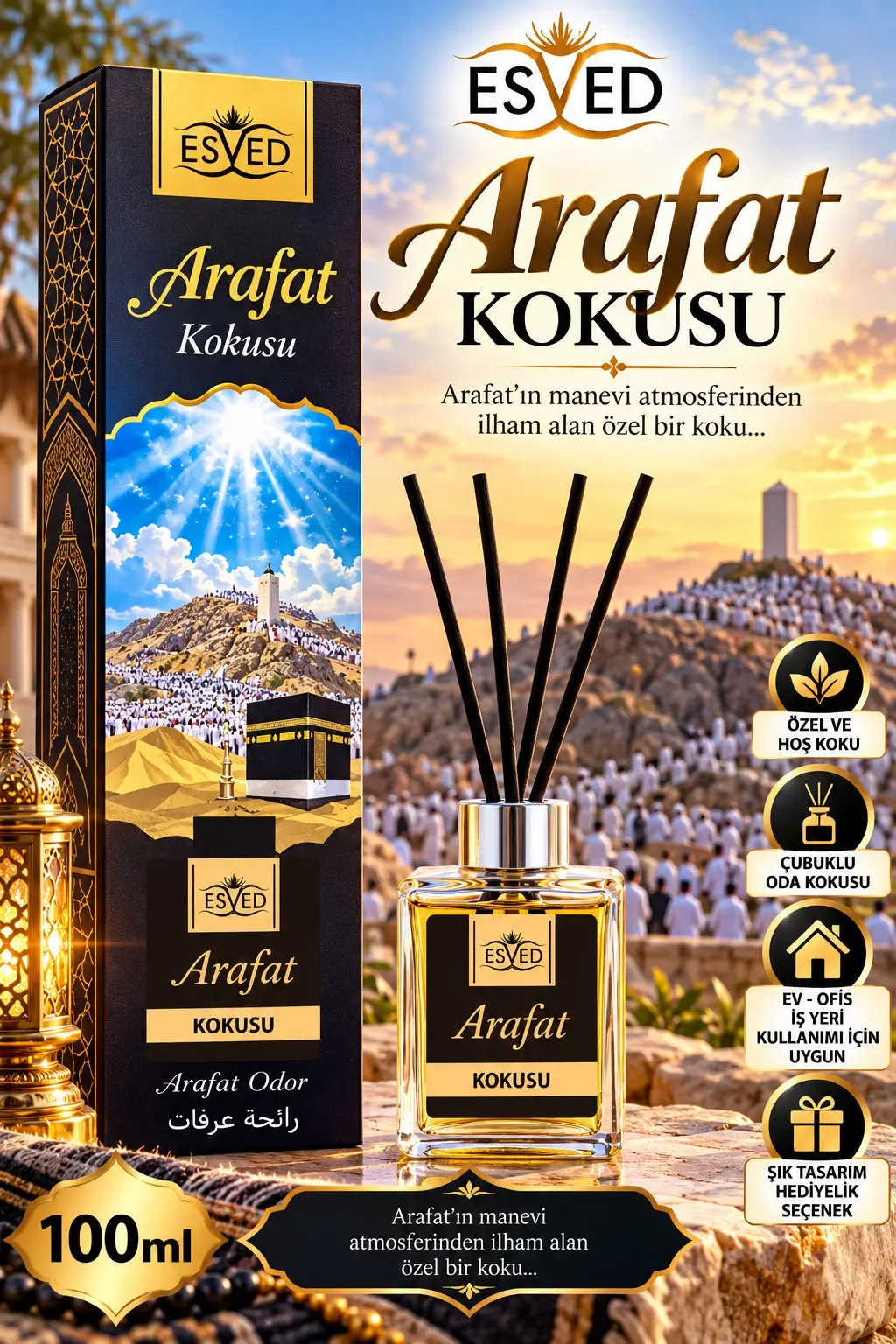Arafat Kokusu 100 Ml Çubuklu Oda Kokusu