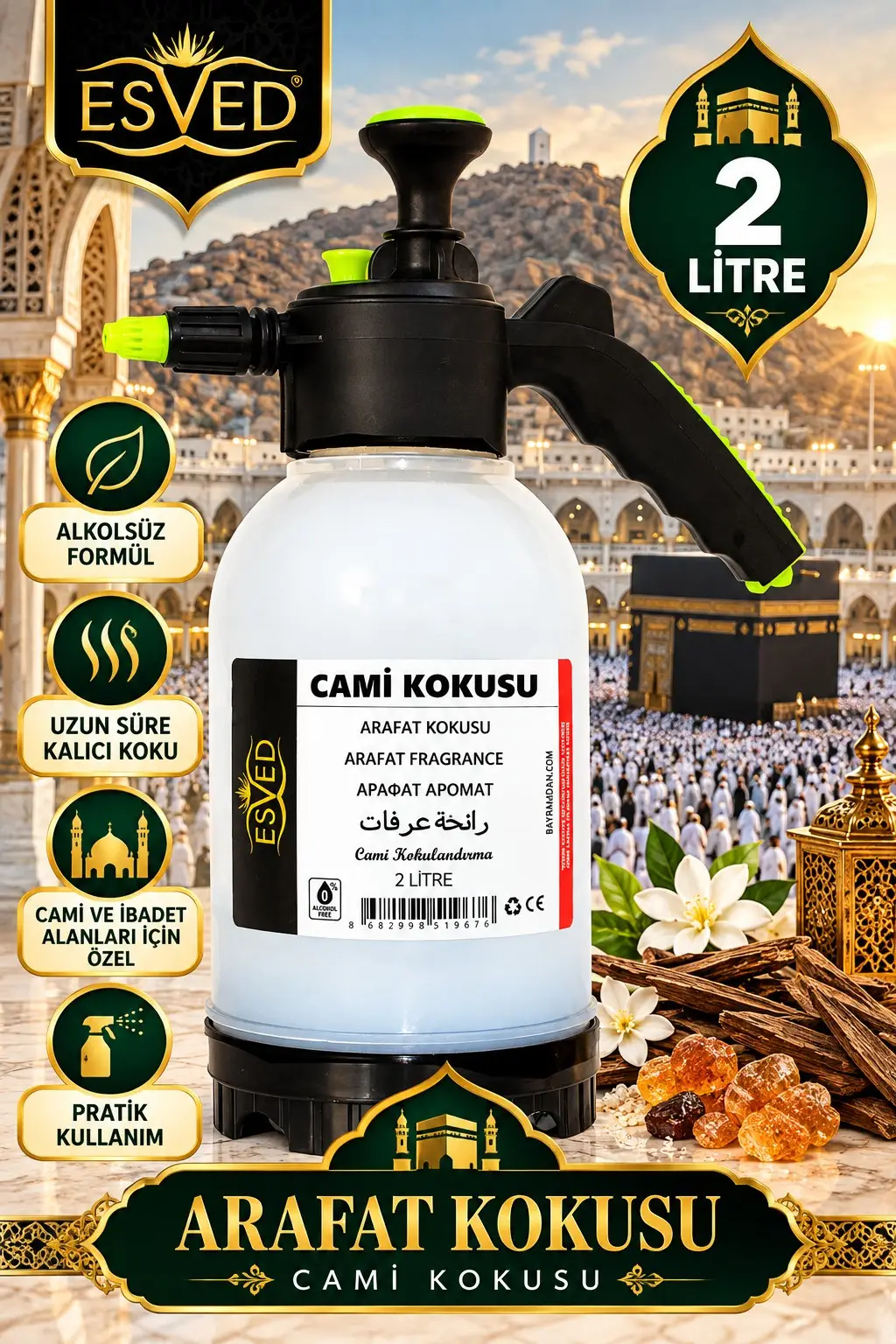 Arafat Kokusu Cami Kokusu 2lt