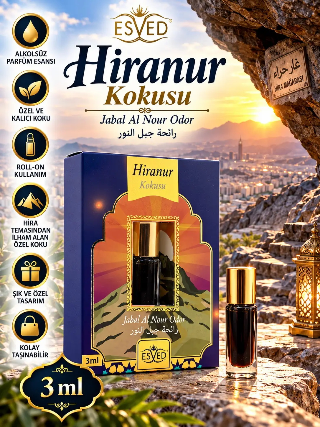 Hiranur Kokusu Alkolsüz Esans 3ml