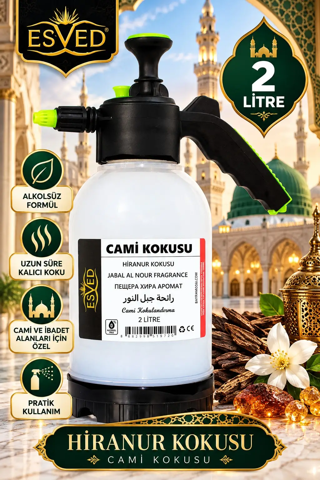 Hiranur Kokusu Cami Kokusu 2lt