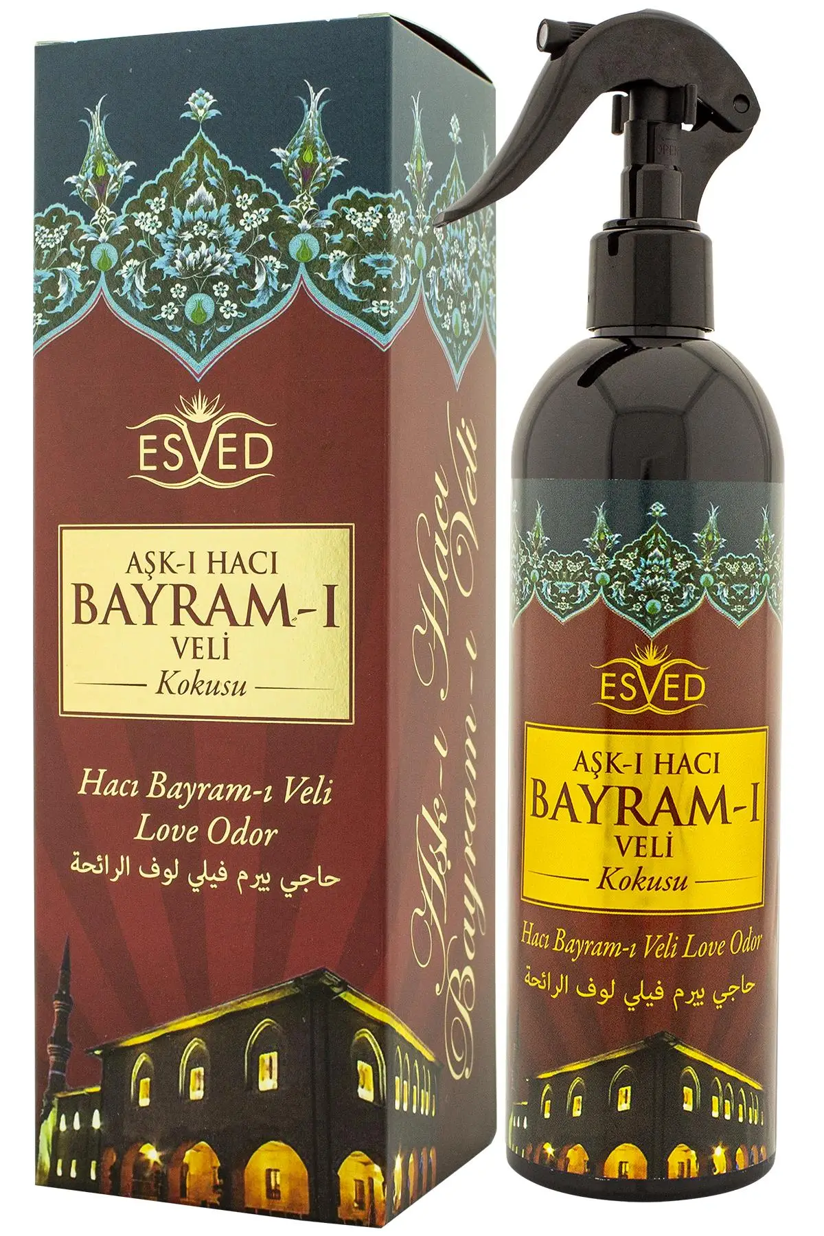 Kabe Örtüsü Kokusu Ve Hacı Bayram Veli Kokusu Sprey 400 Ml.