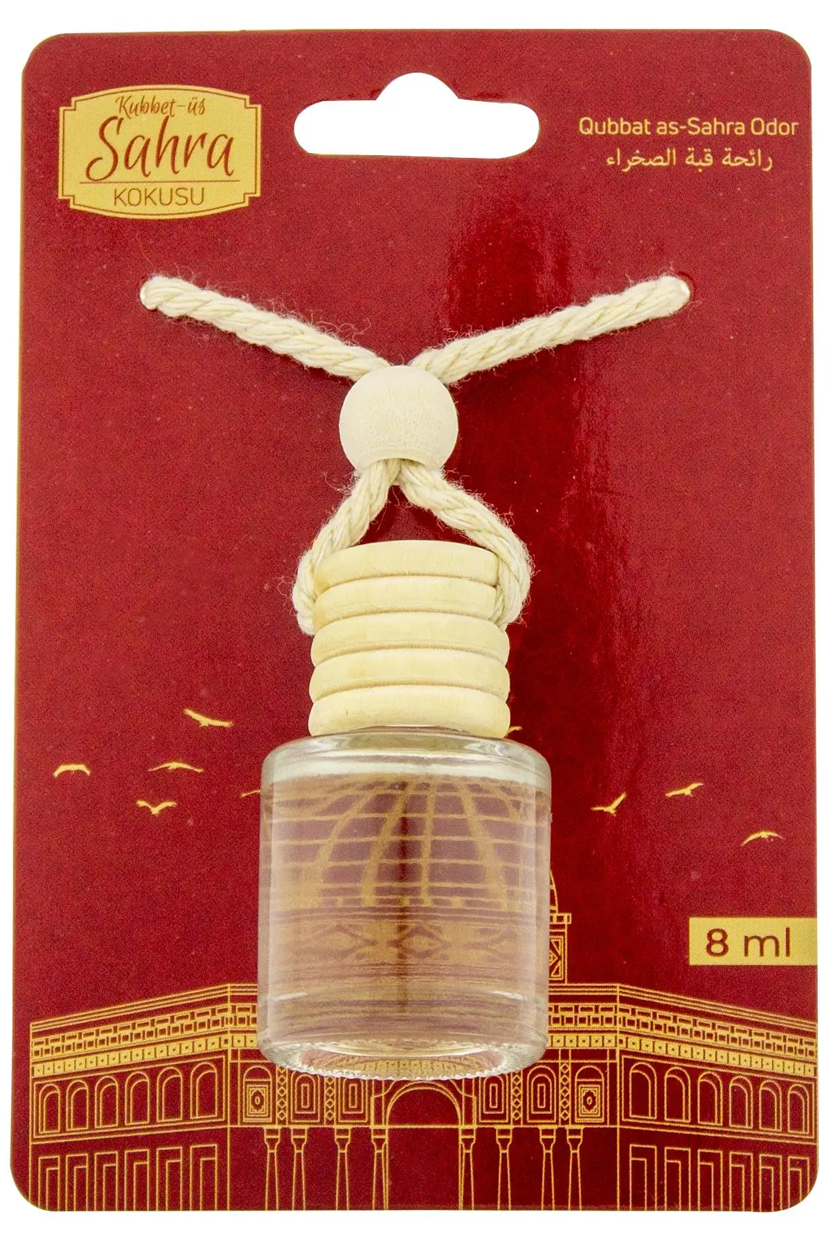 Kubbetüs Sahra Kokusu 400ml Sprey Ve Kubbetüs Sahra Kokusu 8 Ml Araba Kokusu Cam Şişe