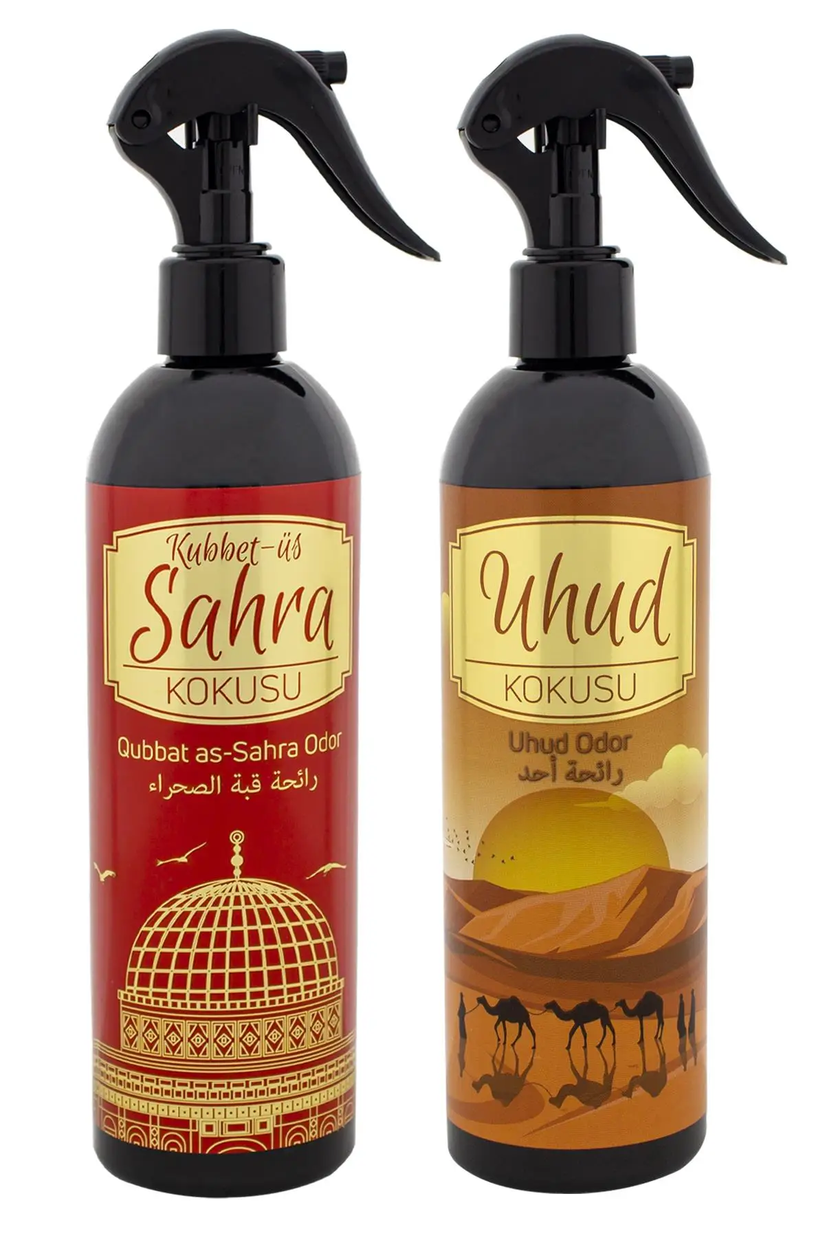 Kubbetüs Sahra Ve Uhud Kokusu Sprey 400 Ml. Siyah
