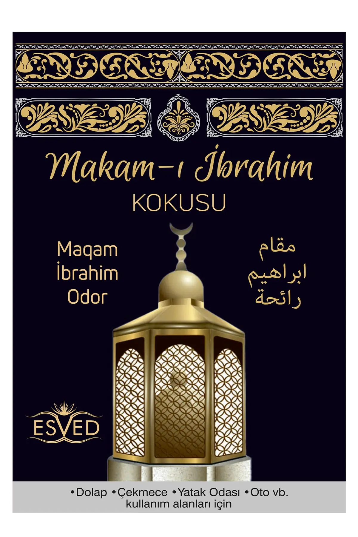 Makamı İbrahim Kokusu Sprey 400 Ml Dolap ve Çekmece Kokusu Hediyeli
