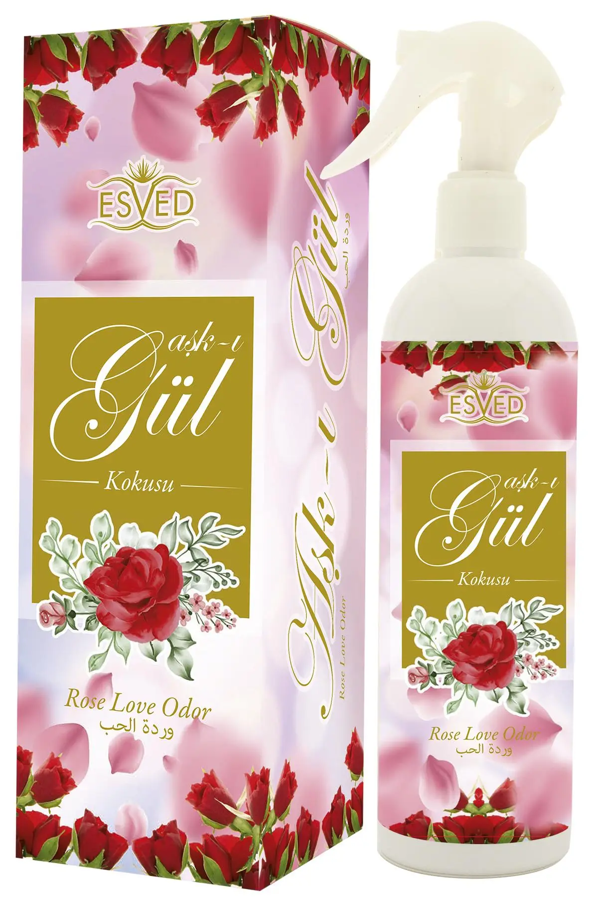 Medine Ravza Kokusu Ve Gül Kokusu Sprey 400 Ml.