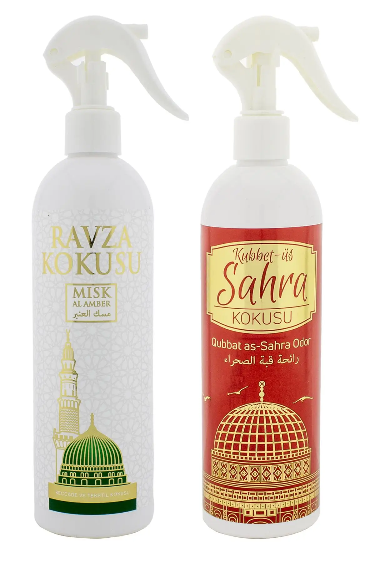Medine Ravza Ve Kubbetüs Sahra Kokusu Sprey 400 Ml. Beyaz