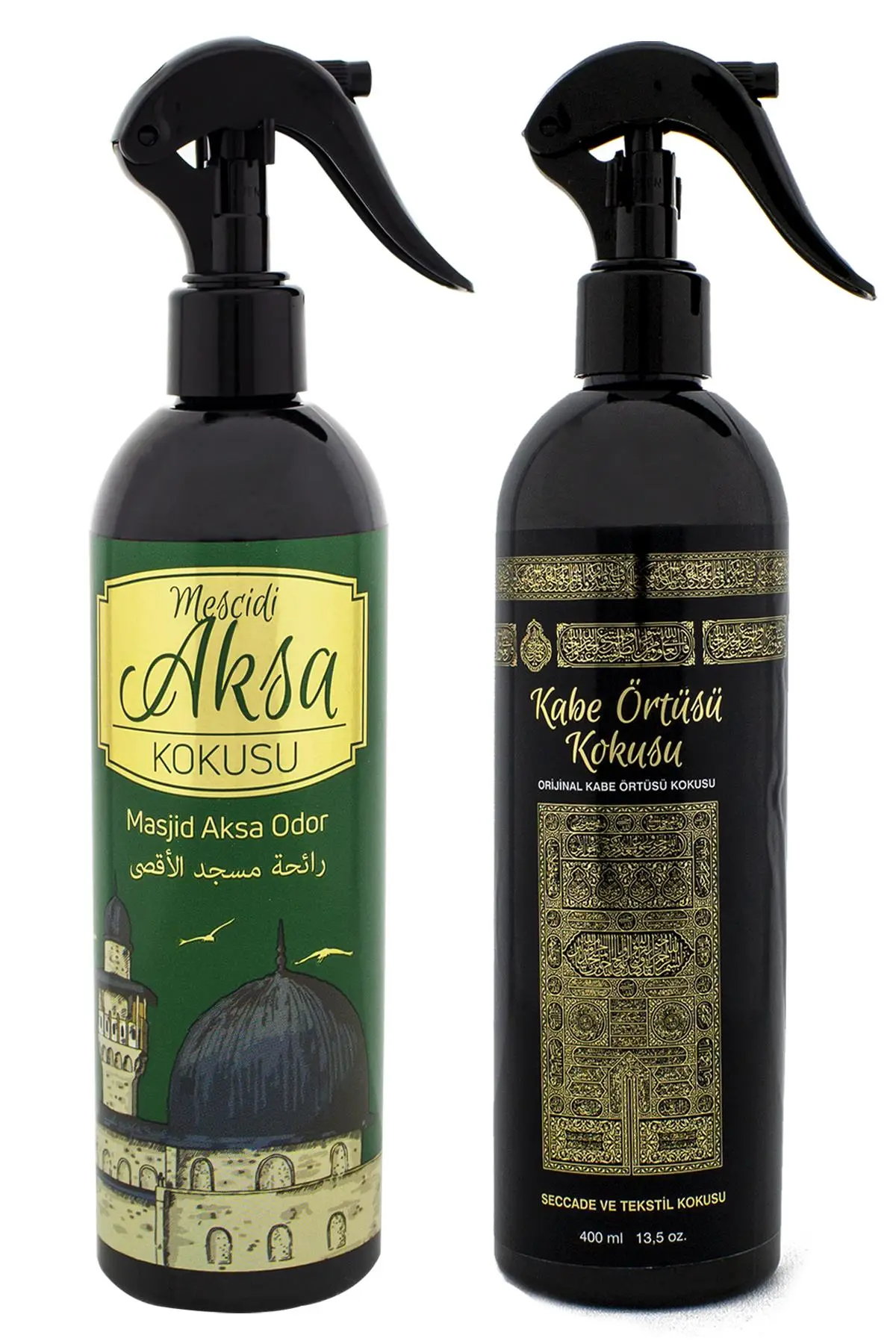 Mescidi Aksa Ve Kabe Örtüsü Kokusu Sprey 400 Ml. Siyah