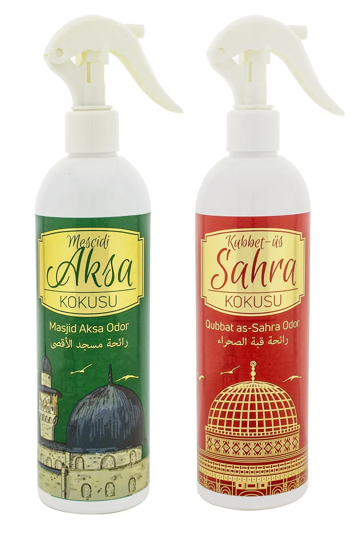 Mescidi Aksa Ve Kubbetüs Sahra Kokusu Sprey 400 Ml. Beyaz