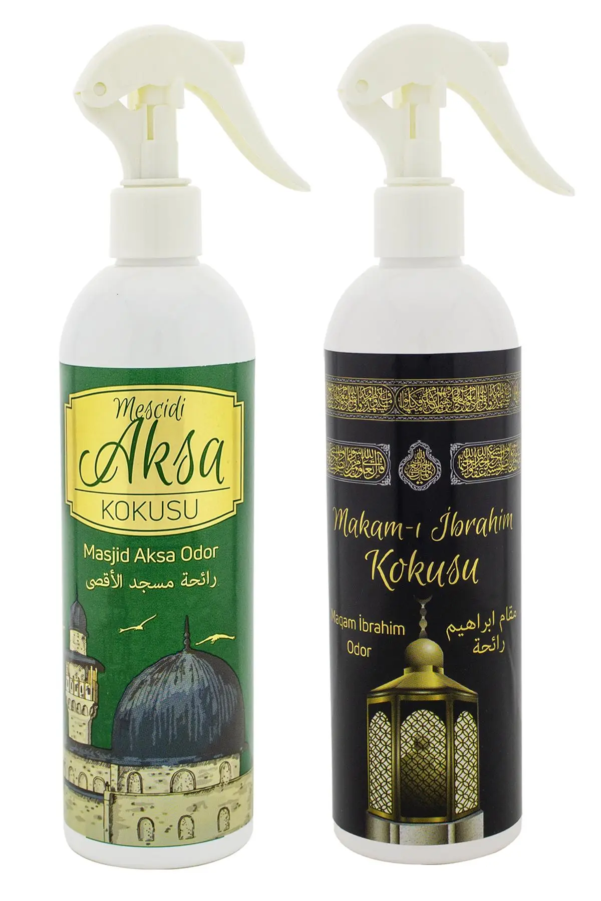 Mescidi Aksa Ve Makamı İbrahim Kokusu Sprey 400 Ml. Beyaz