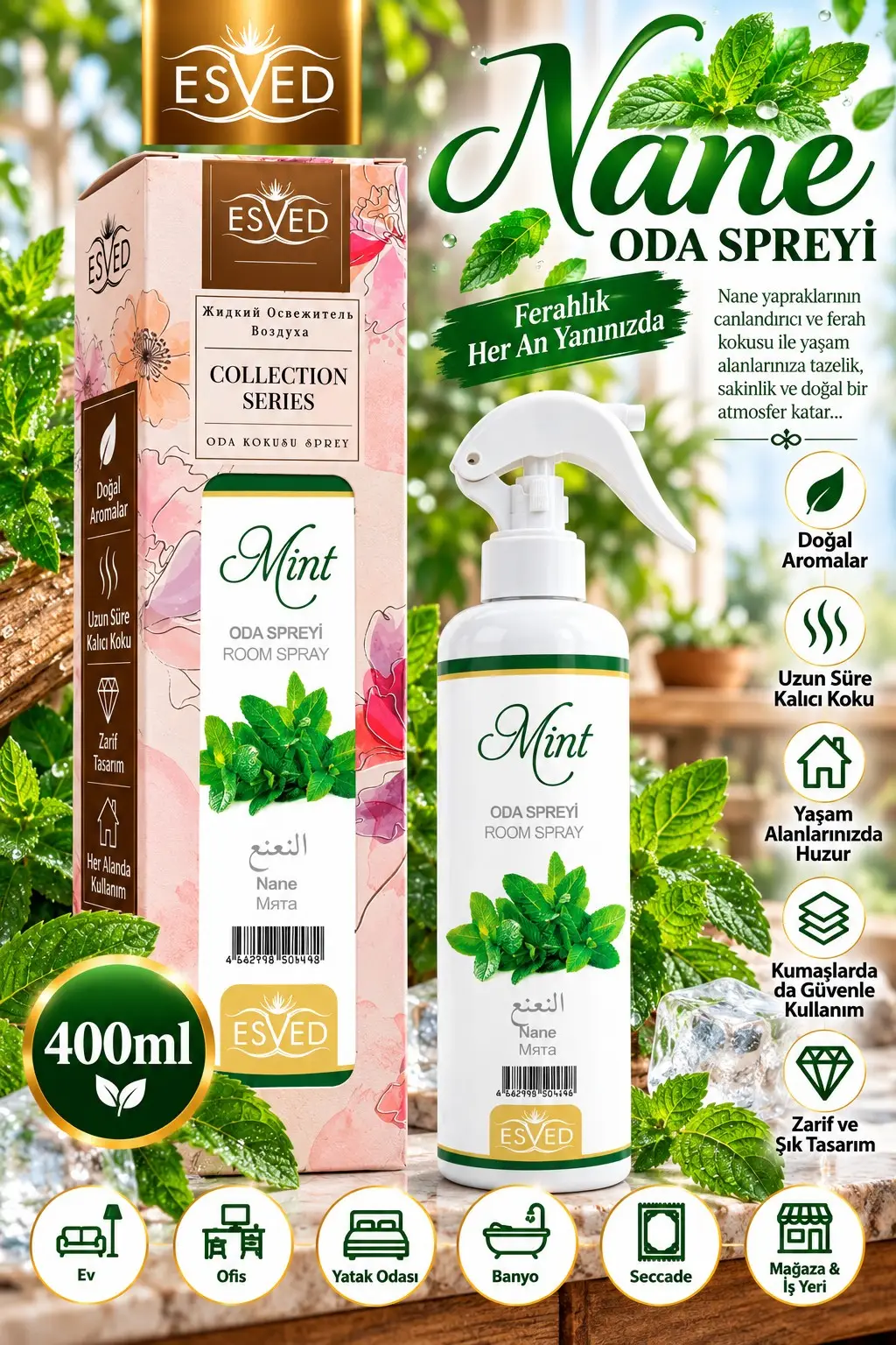 Nane Kokusu Sprey 400Ml.