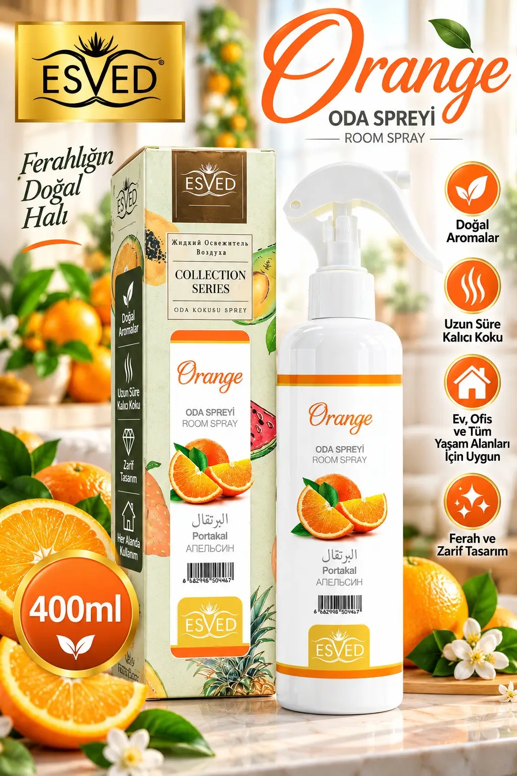 Portakal Kokusu Sprey 400Ml. Portakal Kokusu Sprey 400Ml.