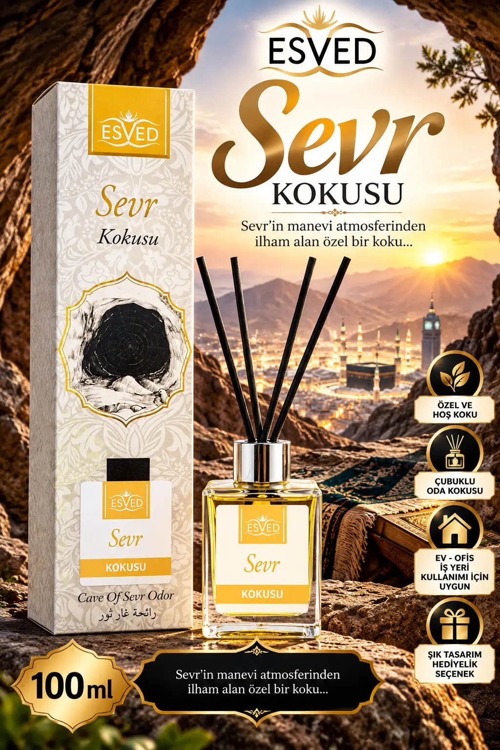 Sevr Kokusu 100 Ml Çubuklu Oda Kokusu