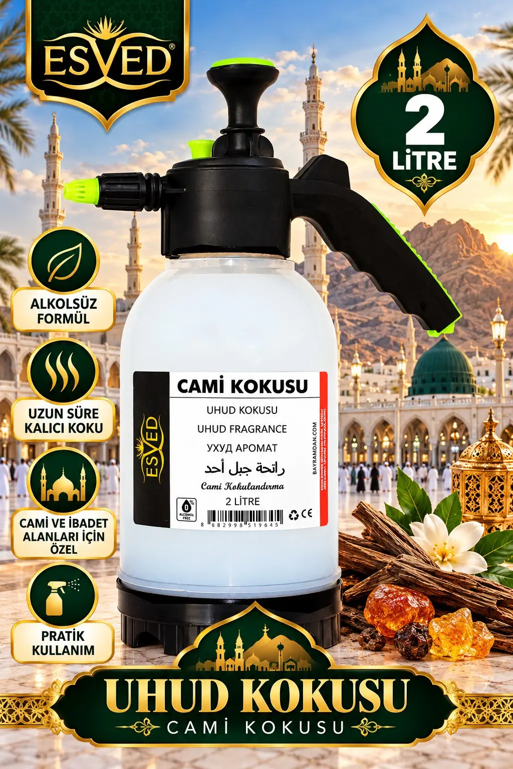 Uhud Kokusu Cami Kokusu 2lt