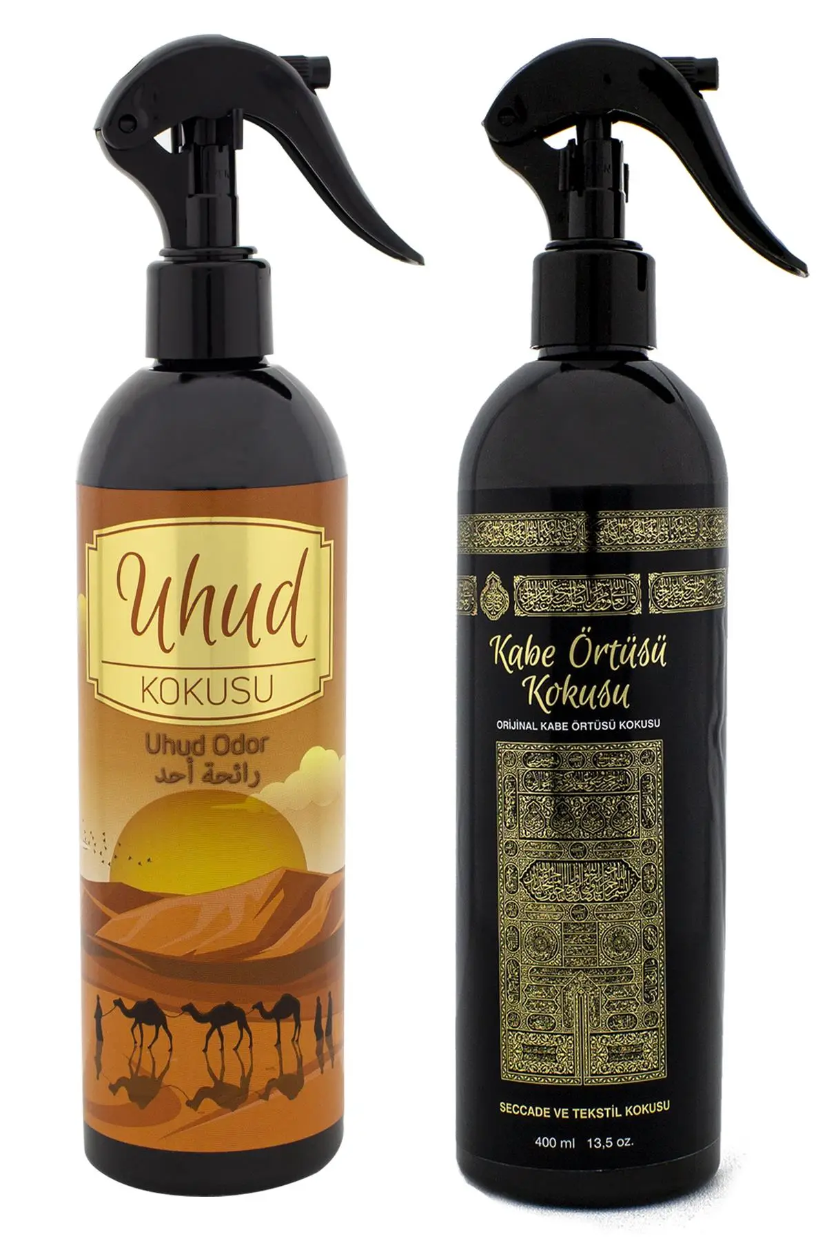 Uhud Ve Kabe Örtüsü Kokusu Sprey 400 Ml. Siyah