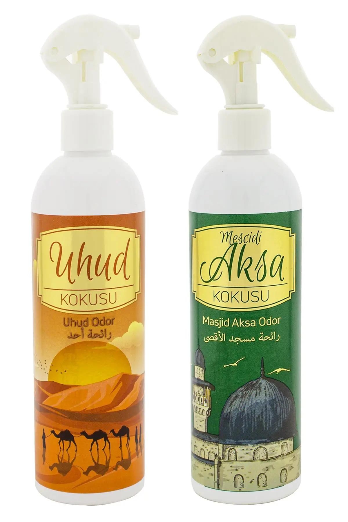 Uhud Ve Mescidi Aksa Kokusu Sprey 400 Ml. Beyaz